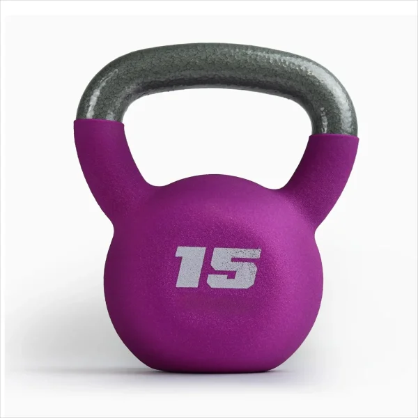 15lb Neoprene Coated Kettlebell